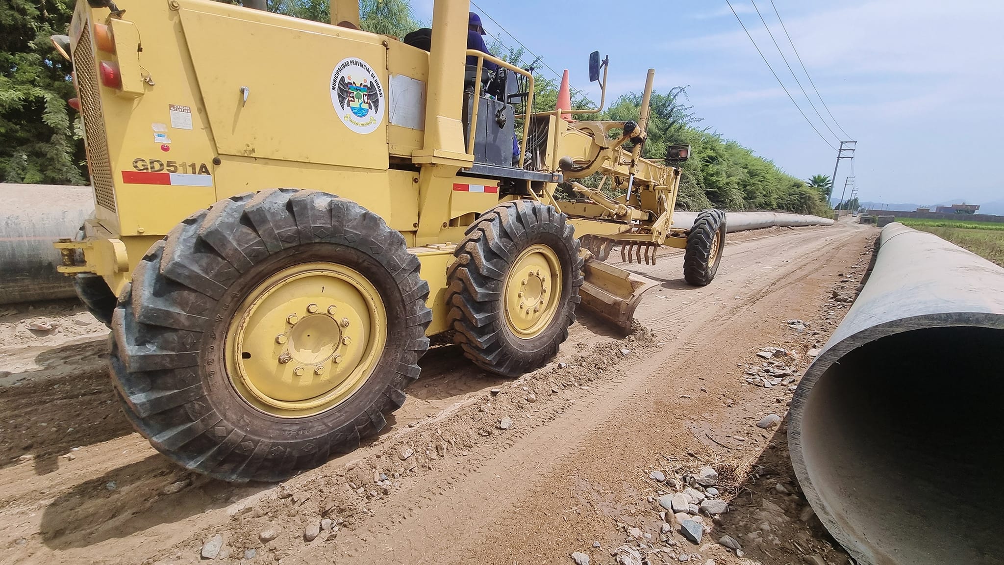 Municipalidad de Huaral realiza mantenimiento de camino de acceso al poblado de Jecuán