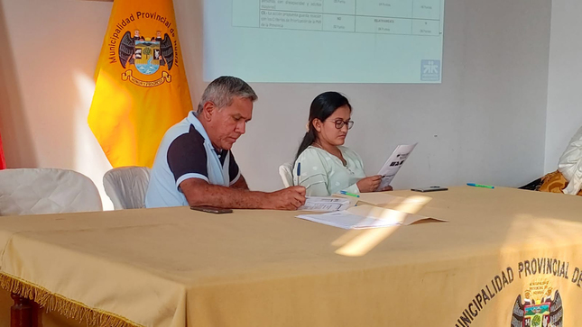 Alcalde provincial y distrital se reúnen para aprobar desarrollo del presupuesto participativo provincial 2024