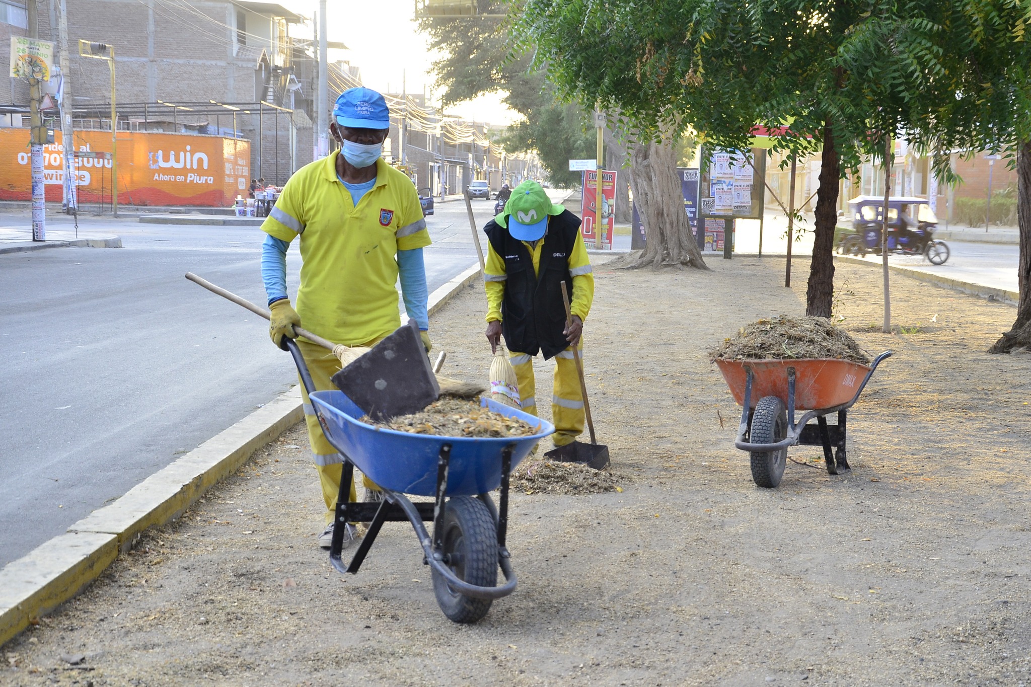 Los servicios de limpieza pública son subsidiados por la Municipalidad.