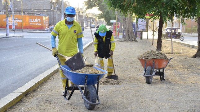 Los servicios de limpieza pública son subsidiados por la Municipalidad.