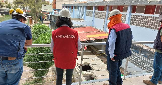 Contraloría advirtió que la postergación de trabajos retrasarían entrega de obra en colegio San Juan Bautista