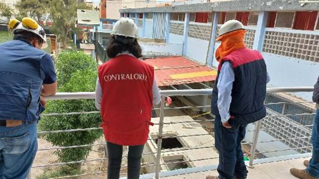 Contraloría advirtió que la postergación de trabajos retrasarían entrega de obra en colegio San Juan Bautista