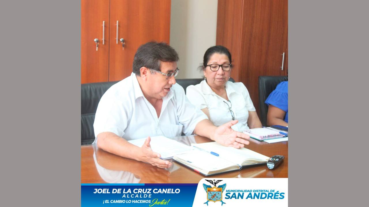 Se Realizó La Instalación De La Mesa Técnica Entre La Municipalidad De San Andrés Y La.Ugel Pisco.