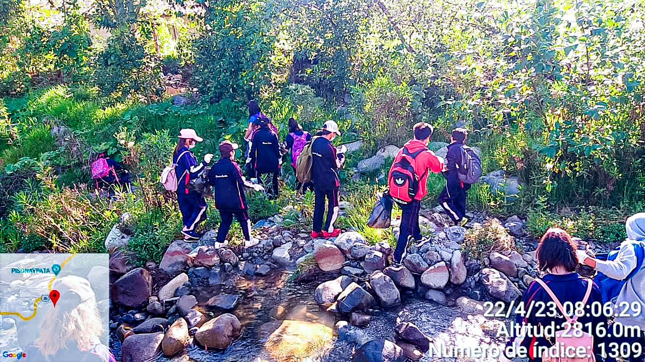 jornada de limpieza del río Pisonay