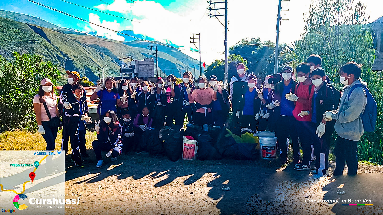 jornada de limpieza del río Pisonay