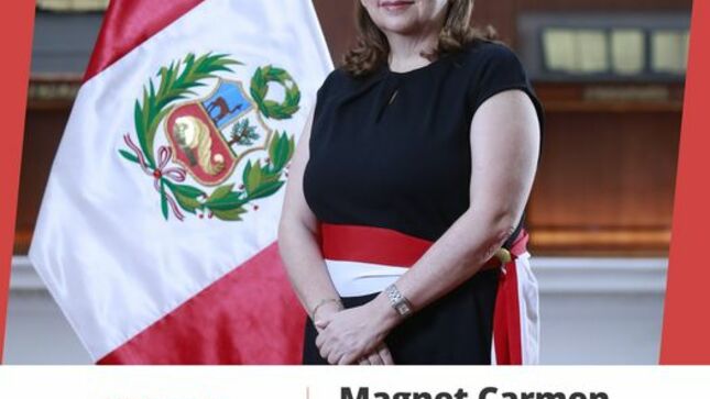 La presidenta Dina Boluarte tomó juramento a Magnet Carmen Márquez Ramírez como nueva ministra del Ministerio de Educación del Perú.