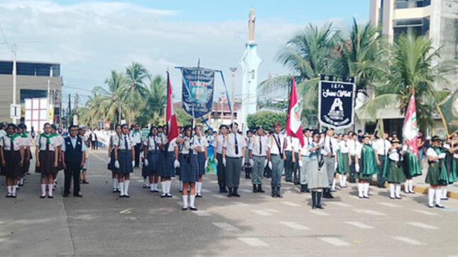 Juramentaron y desfilaron estudiantes que este año serán promotores ambientales escolares