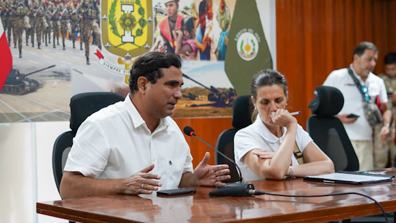 GORE coordina destrabar proyectos de agua y saneamiento para Las Lomas, Ayabaca y La Unión
