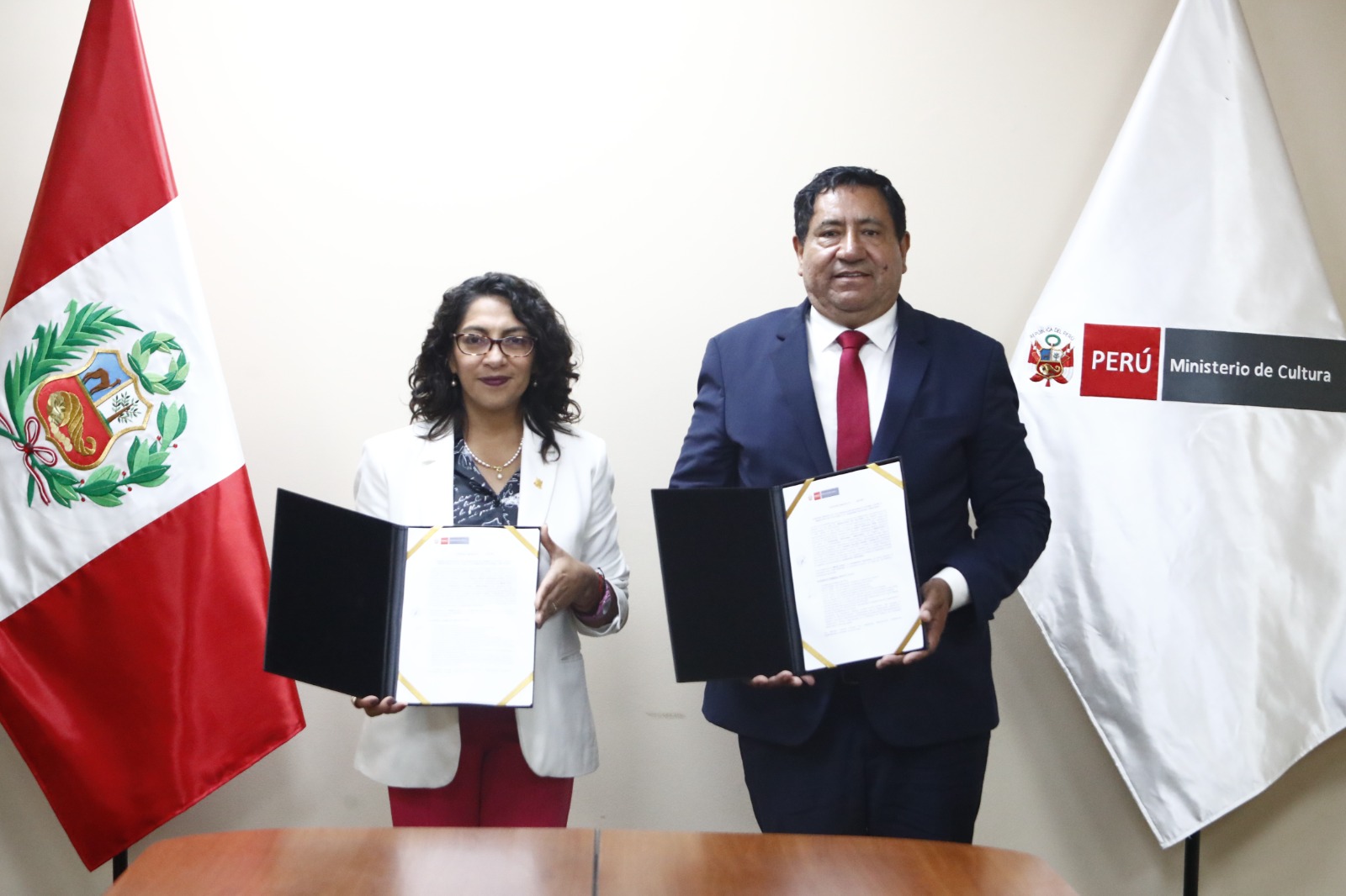 Ministerio de Cultura y el Gobierno Regional de Amazonas suscriben convenio para la intervención y conservación del patrimonio cultural