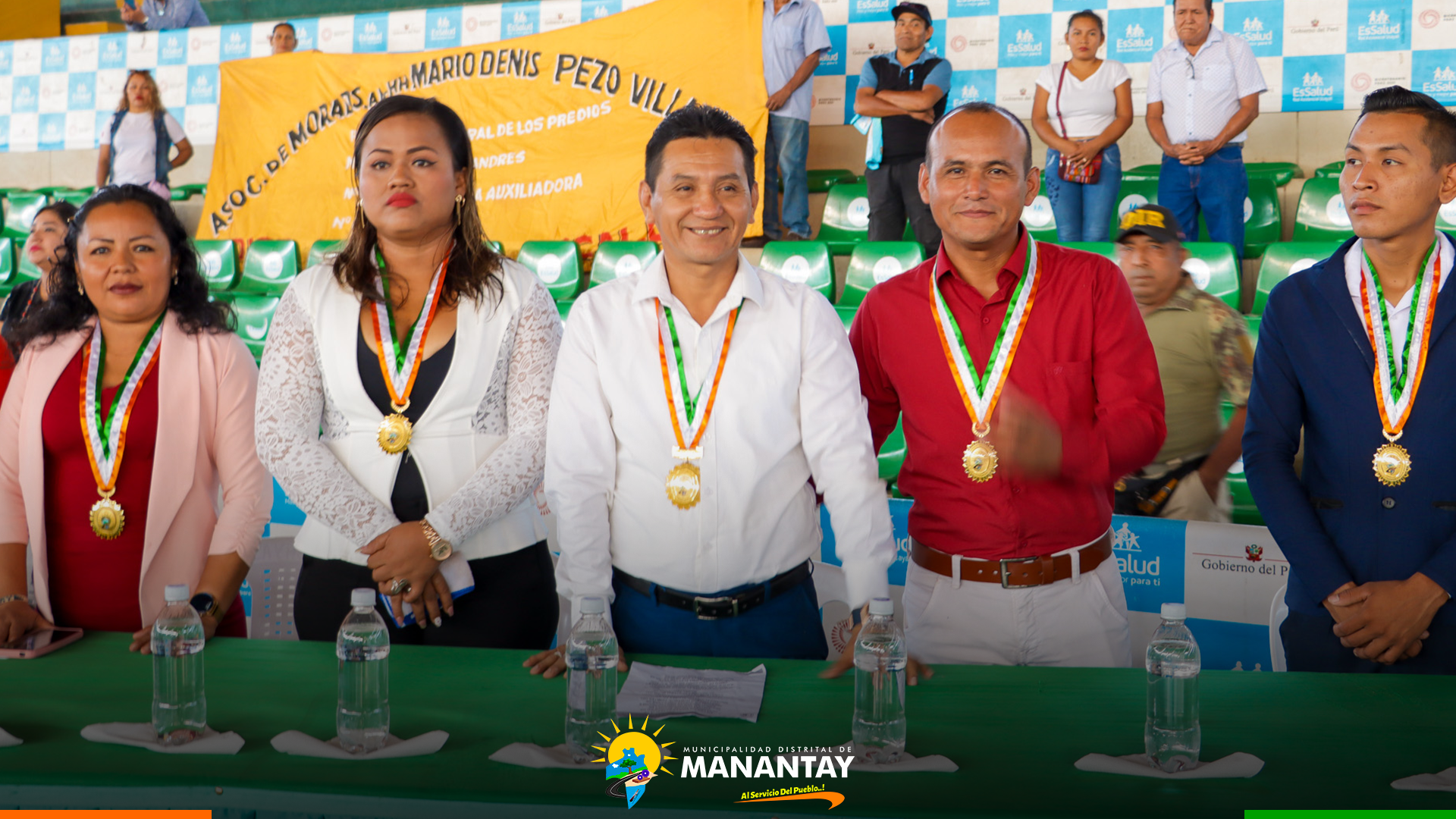 Alcalde de Manantay informó a la población sobre los 100 días de gestión municipal.