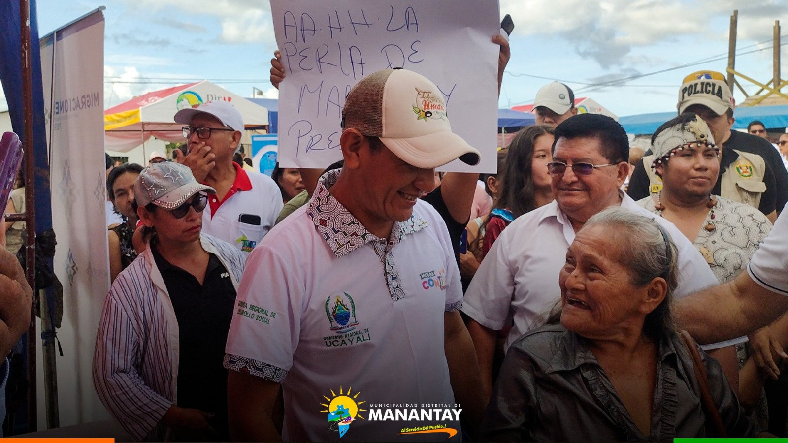 Alcalde de Manantay participó en la “MINGA CONTIGO UCAYALI”.