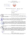 Vista preliminar de documento Resolución Directoral. Nº 1447 - 2023 