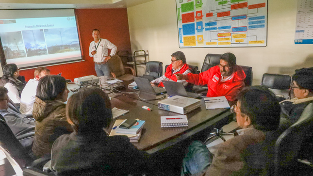 JPG de la visita técnica del equipo Pronatel al proyecto Banda Ancha de la región Cusco