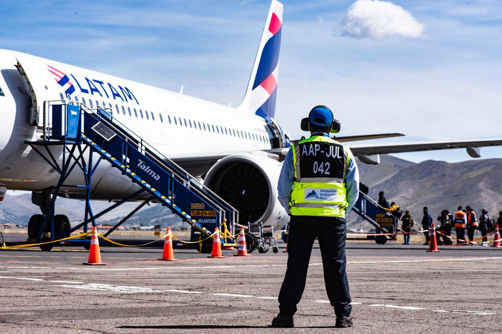 Aeropuerto de Juliaca reinicia operaciones con cuatro vuelos.