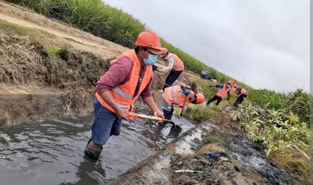 Rehabilitación de canales de regadío