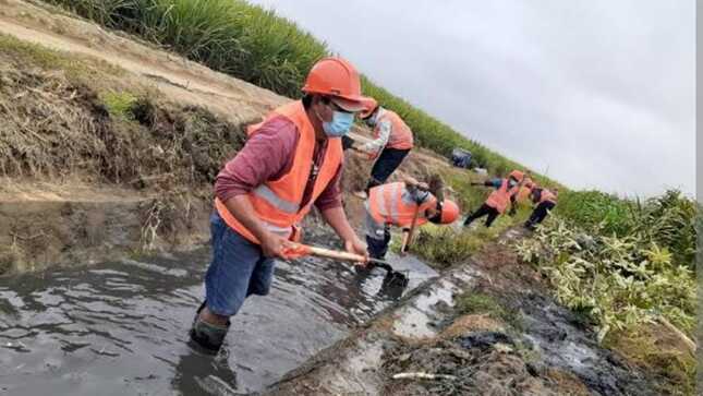 Rehabilitación de canales de regadío