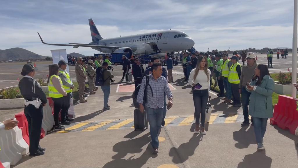 Aeropuerto de Juliaca reinicia operaciones con cuatro vuelos.