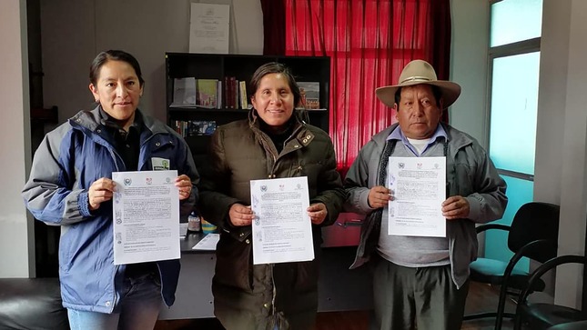 Firma de convenio 
