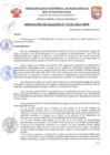 Vista preliminar de documento RESOLUCIÒN DE ALCALDÌA Nº0118-2023-MDM