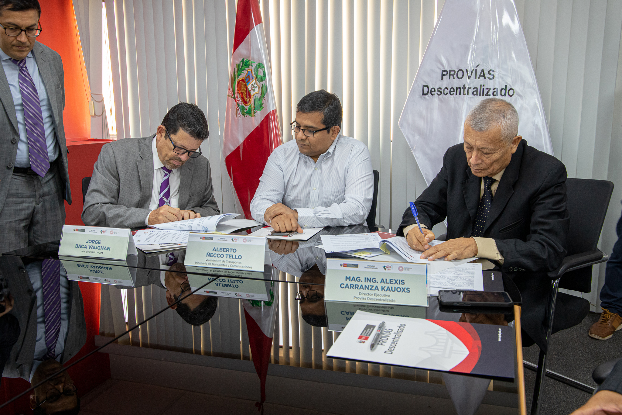 Firma de convenio