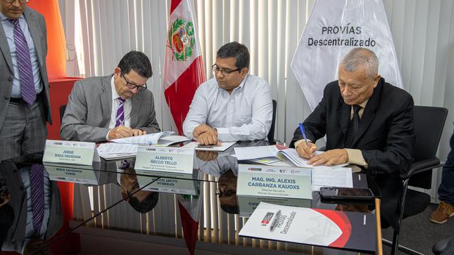 Firma de convenio