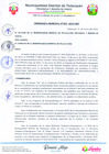 Vista preliminar de documento ORDENANZA MUNICIPAL N°003-2023-MDT-TOMOI