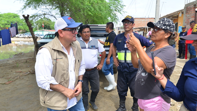 El alcalde sigue trabajando para atender a los afectados por las lluvias