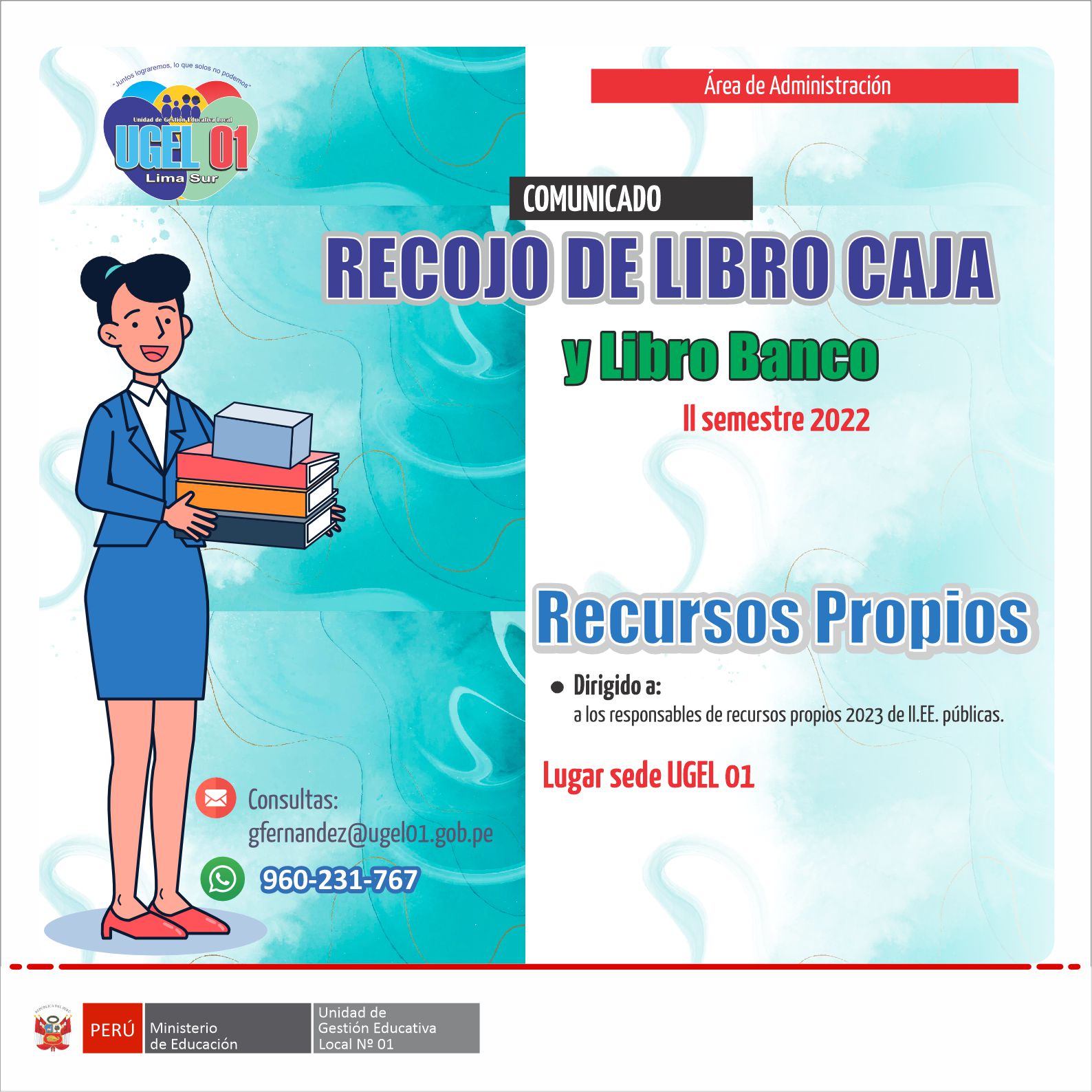 Recojo de libro caja y libro banco 2022