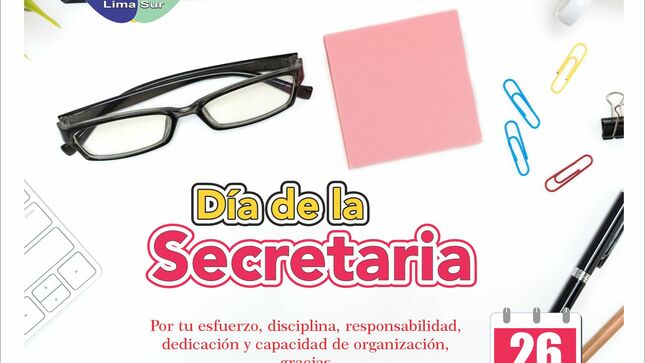 26 abril: Día de la secretaria
