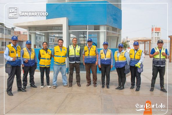 Junto a los Inspectores de la Municipalidad de Lima