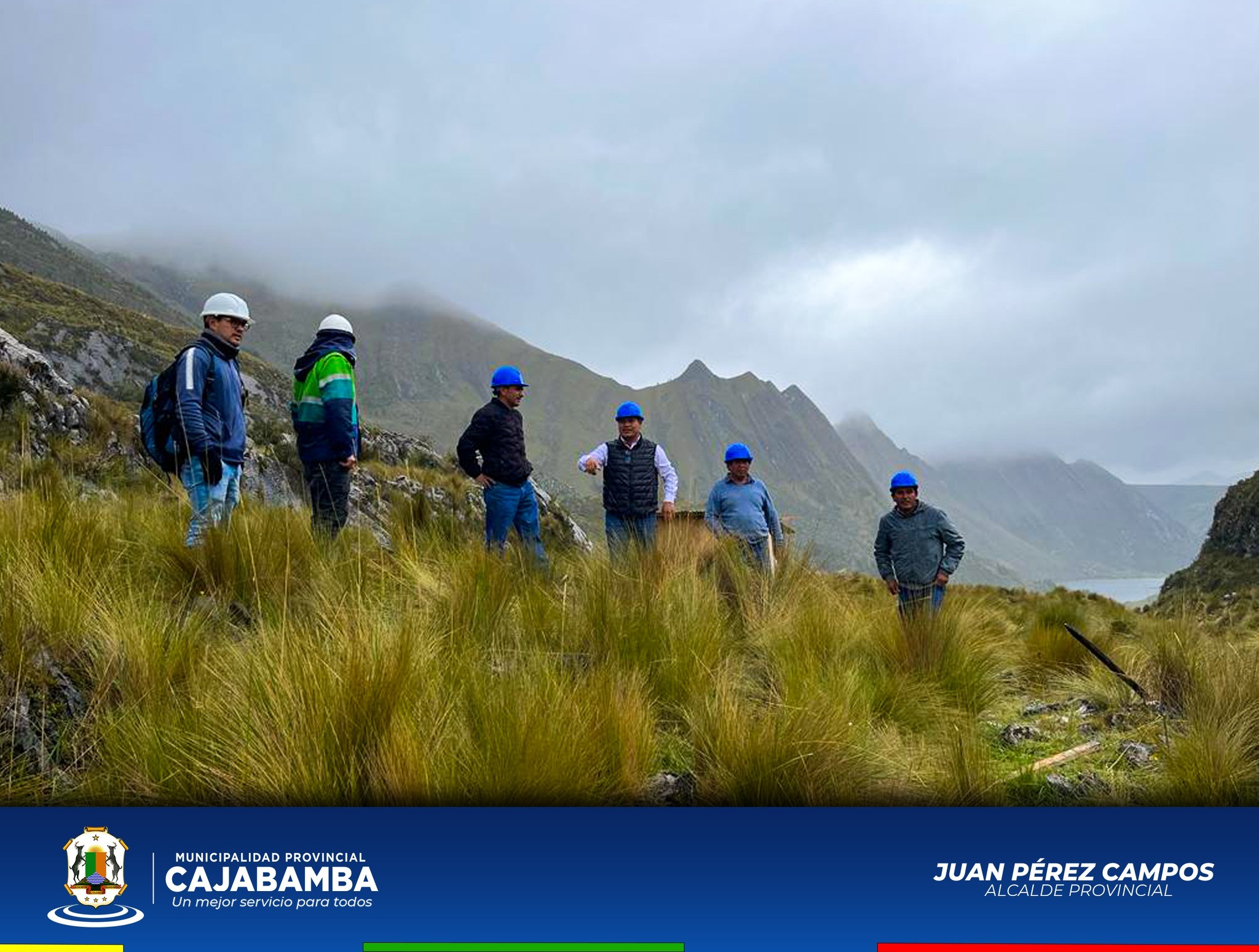 Construcción de Qochas del Fondo Sierra Azul En La Comunidad De Migma