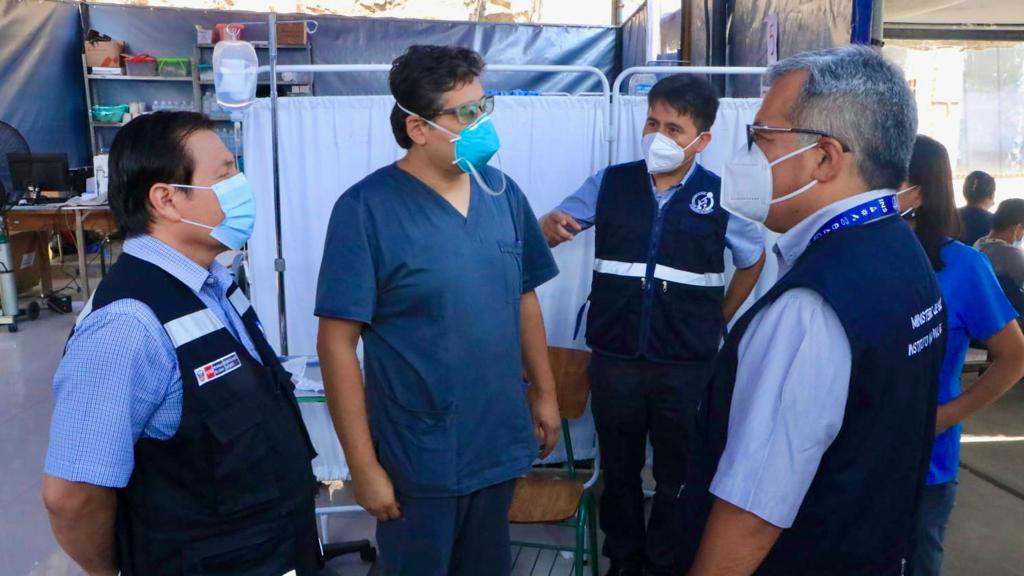 COVID MASKAQ: instalan laboratorio móvil del Minsa para diagnóstico molecular del dengue