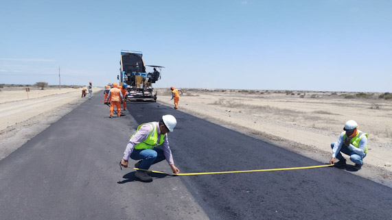 GORE reanuda trabajos en carretera La Islilla - Paita por S/ 33 millones