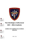 Vista preliminar de documento Plan Estratégico Institucional 2021 – 2026 Ampliado