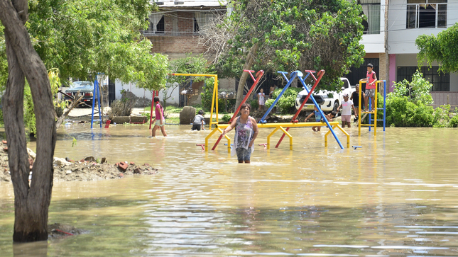 Las lluvias han afectado a cientos de familias en la provincia de Piura