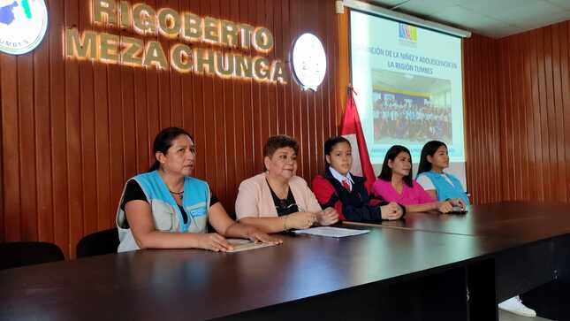 Gobierno Regional busca fortalecer la protección de niños, niñas y adolescentes Tumbesinos