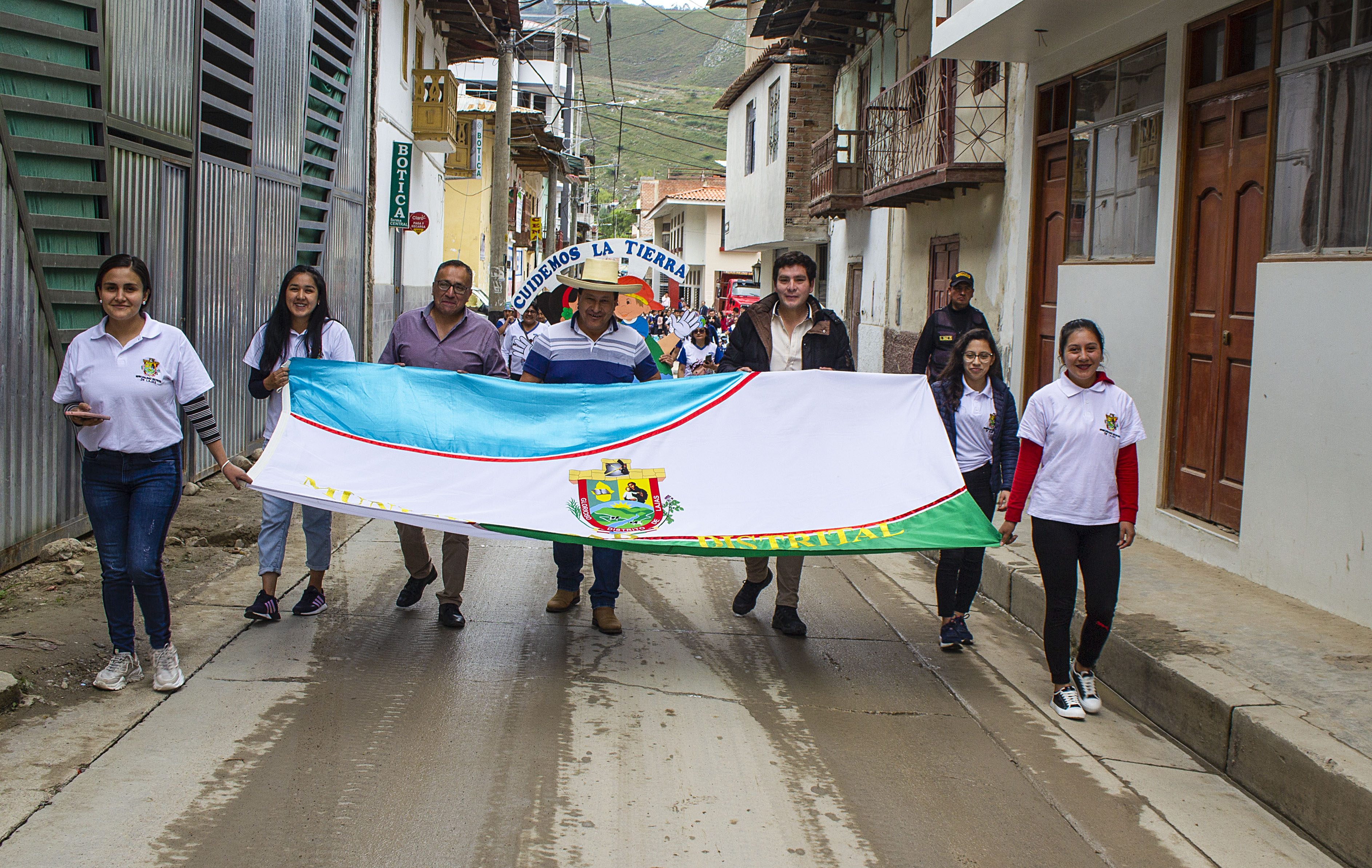 Pasacalle por el Día Mundial de la Tierra en Lajas 