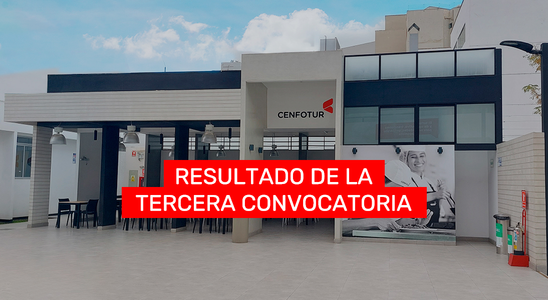 Resultados de la tercera convocatoria para concesionario
