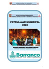 Vista preliminar de documento 13. Plan de Patrullaje Municipal de Barranco 2023