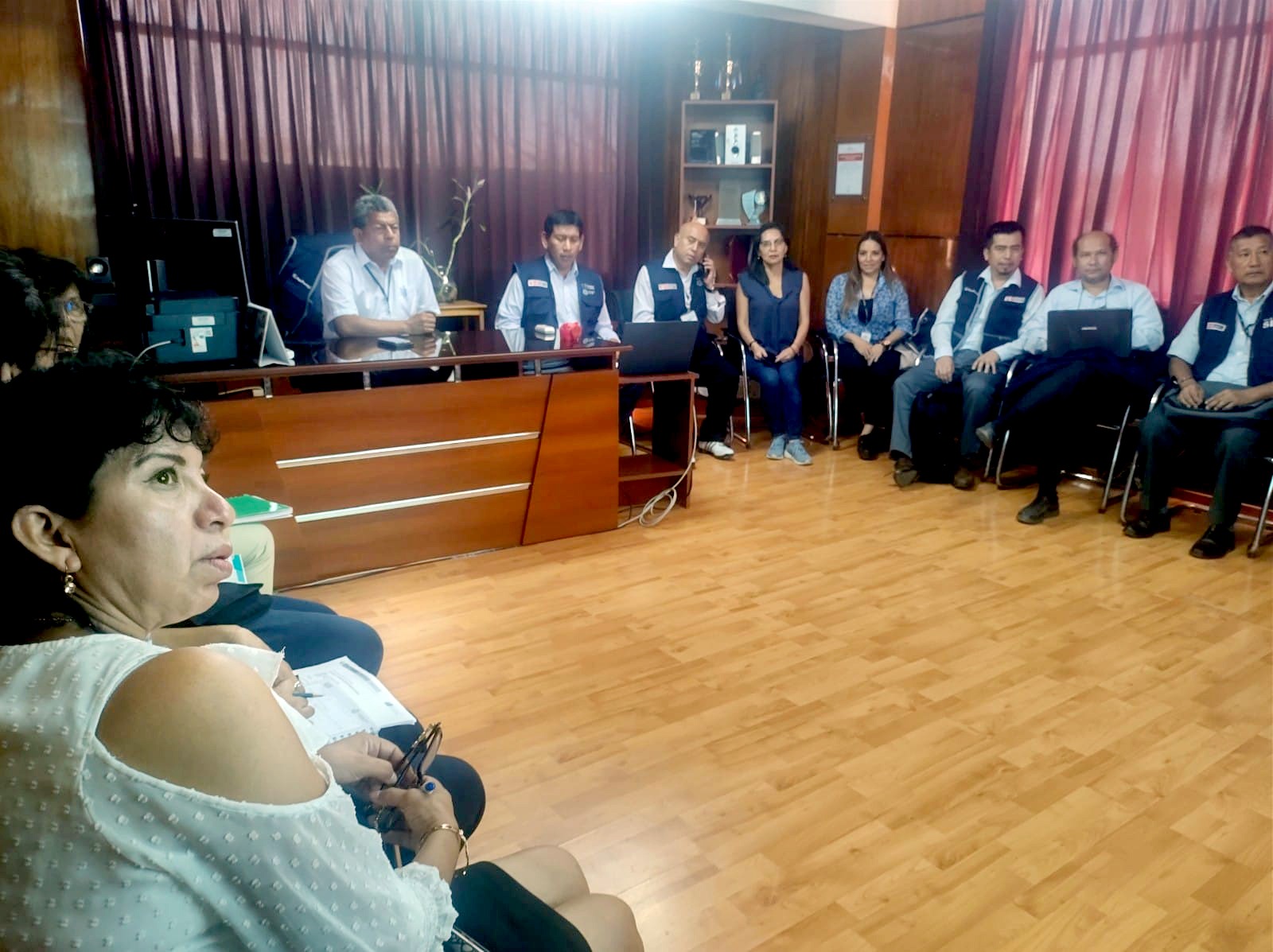 Geresa recibe asistencia técnica de comisión del Ministerio de Salud