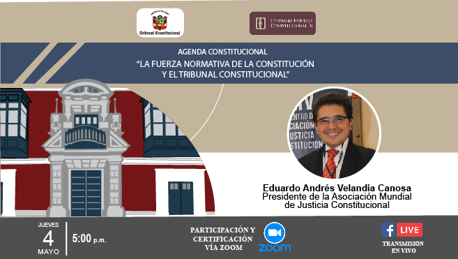 Agenda  Constitucional del CEC abordará “La fuerza normativa de la Constitución y el Tribunal Constitucional”