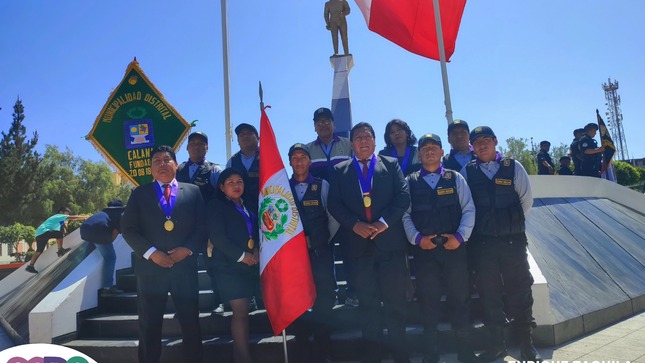Desfile de la Escolta de Seguridad Ciudadana