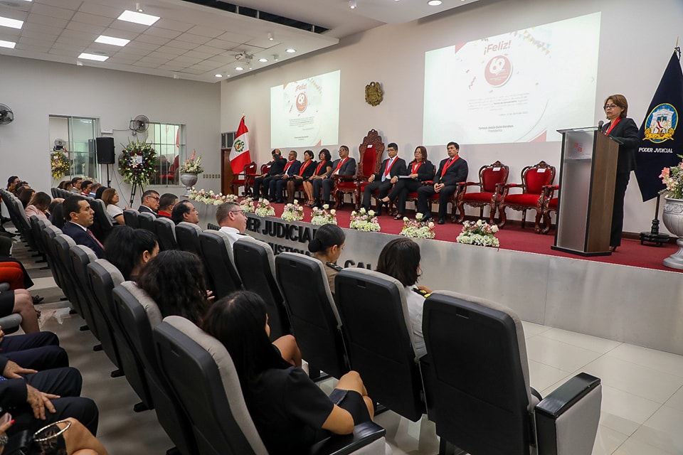 Nuestro alcalde Pedro Spadaro participó en la ceremonia de aniversario N° 62 de la Corte Superior de Justicia del Callao.