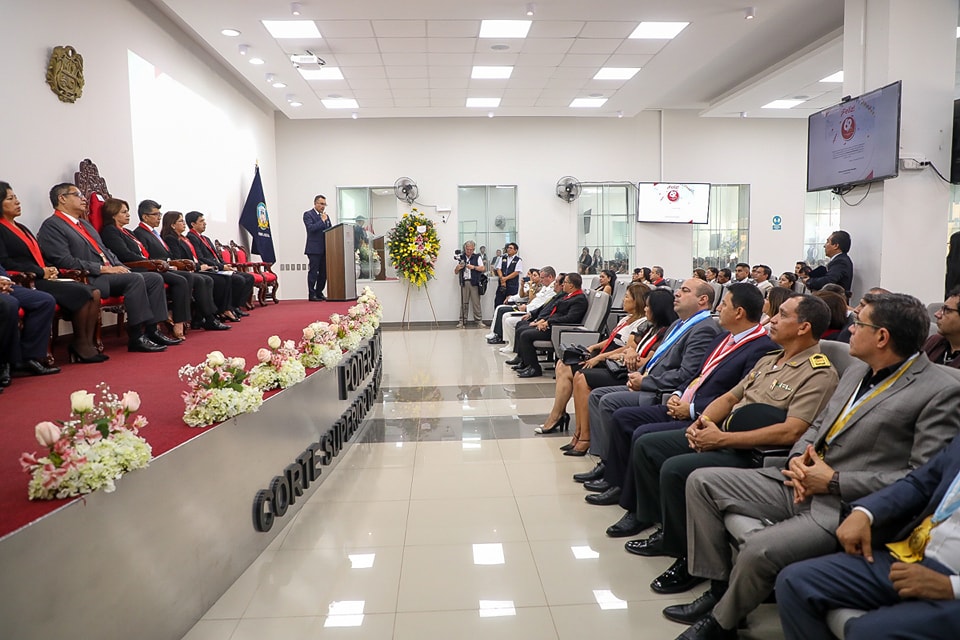 Nuestro alcalde Pedro Spadaro participó en la ceremonia de aniversario N° 62 de la Corte Superior de Justicia del Callao.