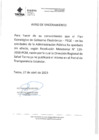 Vista preliminar de documento Aviso de sinceramiento PEGE 2023