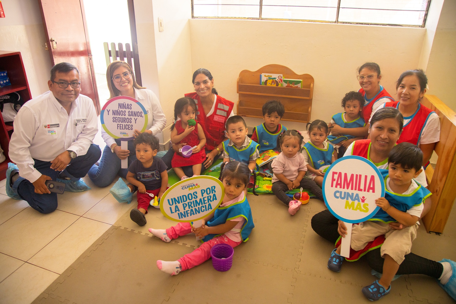 Cuna Más combate la anemia en el CIAI Mi Pequeño Angelito de Carabayllo