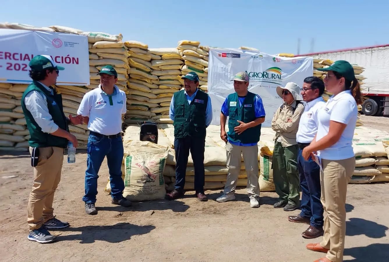 Inicio de distribución y comercialización del guano de las islas - La Puntilla
