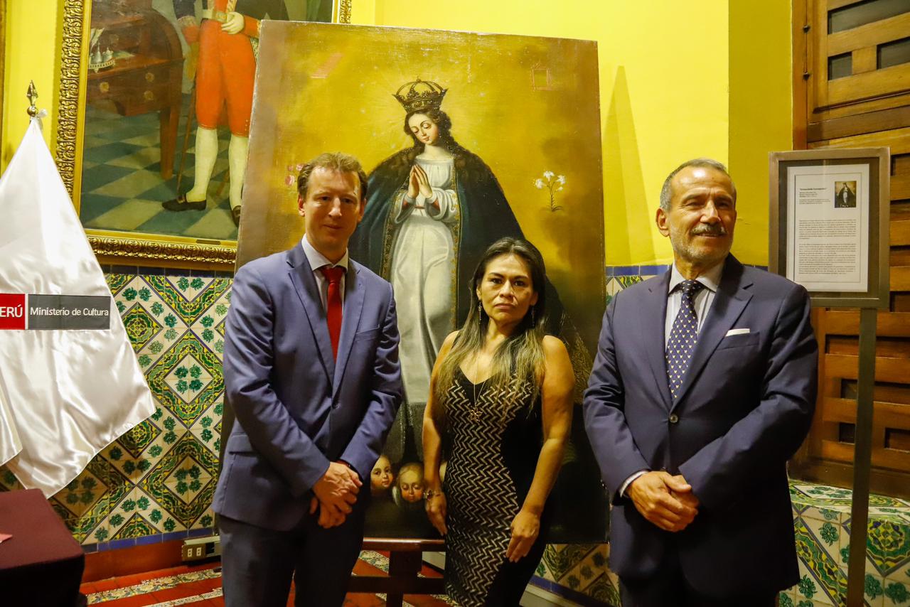 Ministerio de Cultura recibió 181 bienes culturales repatriados de diversos países de América y Europa