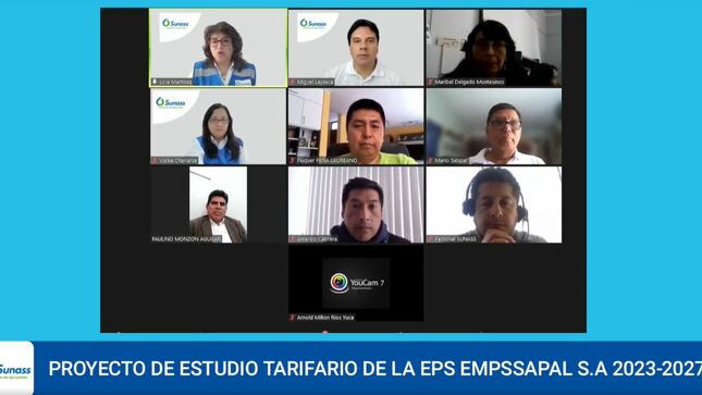 Audiencia pública virtual