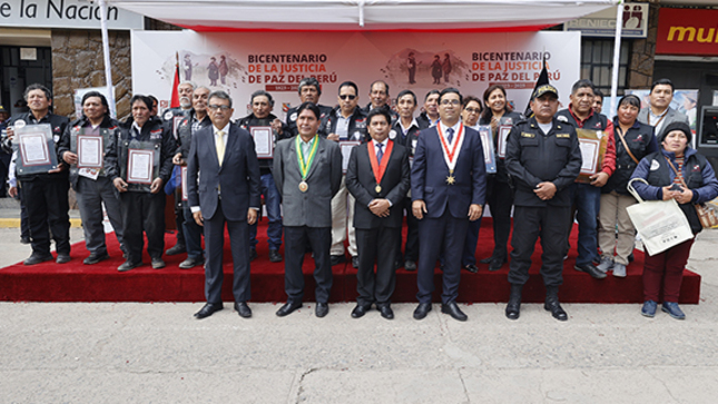 BICENTENARIO DE LA JUSTICIA DE PAZ
